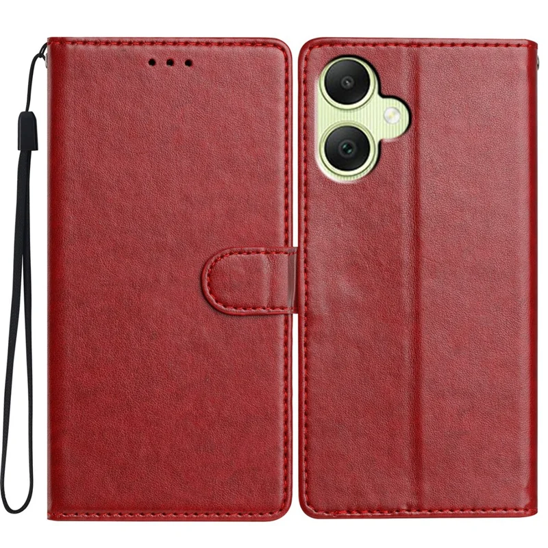 Pour Samsung Galaxy A05 4G Couvernement de Peutle de Peutle de Téléphone de Téléphone - Rouge