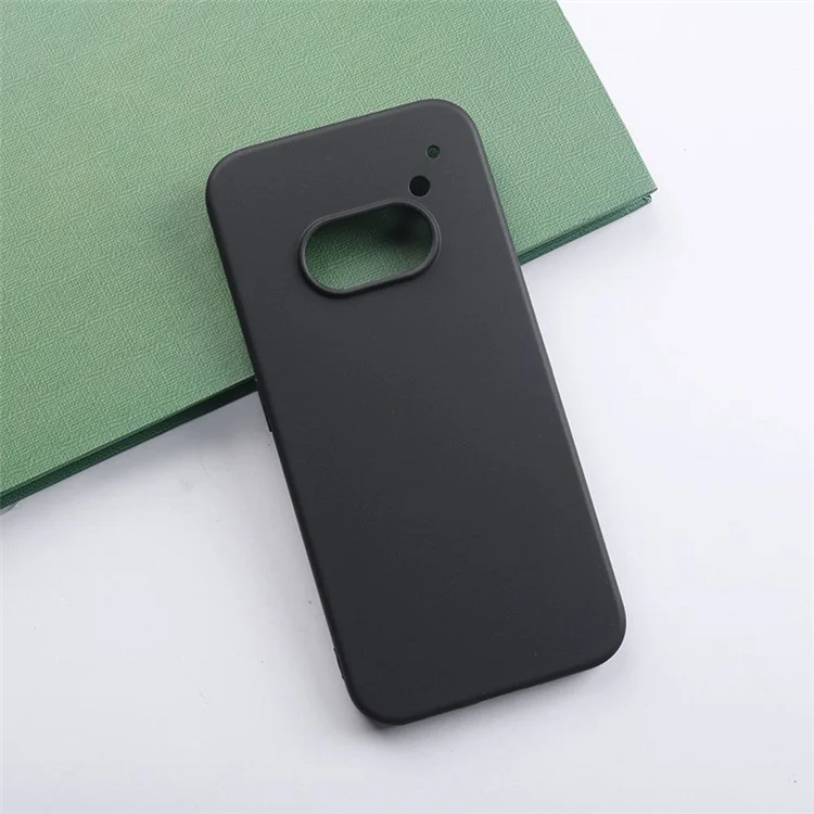 WANLONFENG MS Series for Nothing Phone (2a) TPU Case Matte Cover with Screen Film (Big Lens Hole)