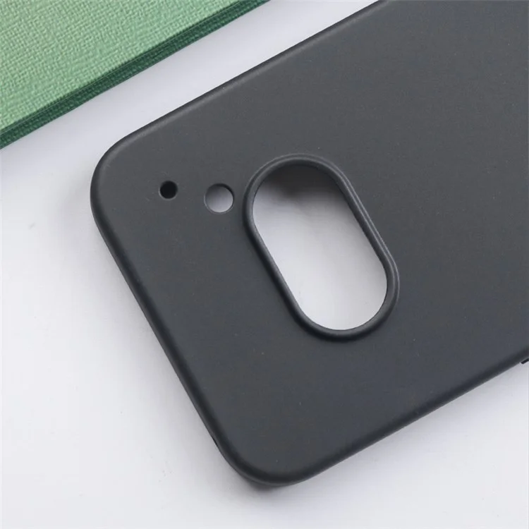 WANLONFENG MS Series for Nothing Phone (2a) TPU Case Matte Cover with Screen Film (Big Lens Hole)