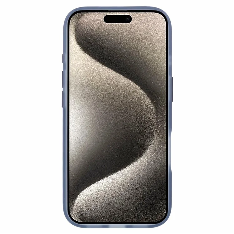 YOUNGKIT Technology Series for iPhone 16 Pro Max Case Magnetic Kickstand IMD PC+TPU Phone Cover - Grey