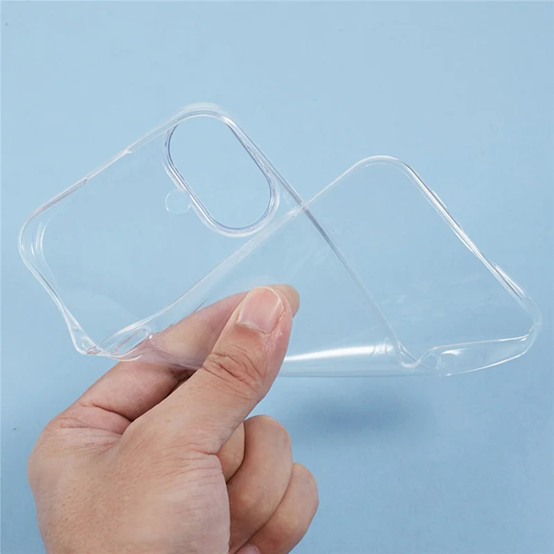 Kigc Für Iphone 16 Plus Case Clear TPU Flexible Telefonabdeckung