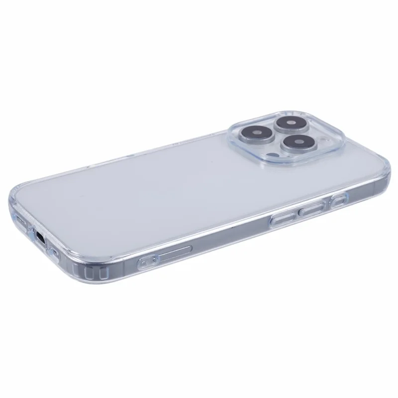KIGC For iPhone 16 Pro Clear Case TPU+PC Protective Shockproof Phone Cover