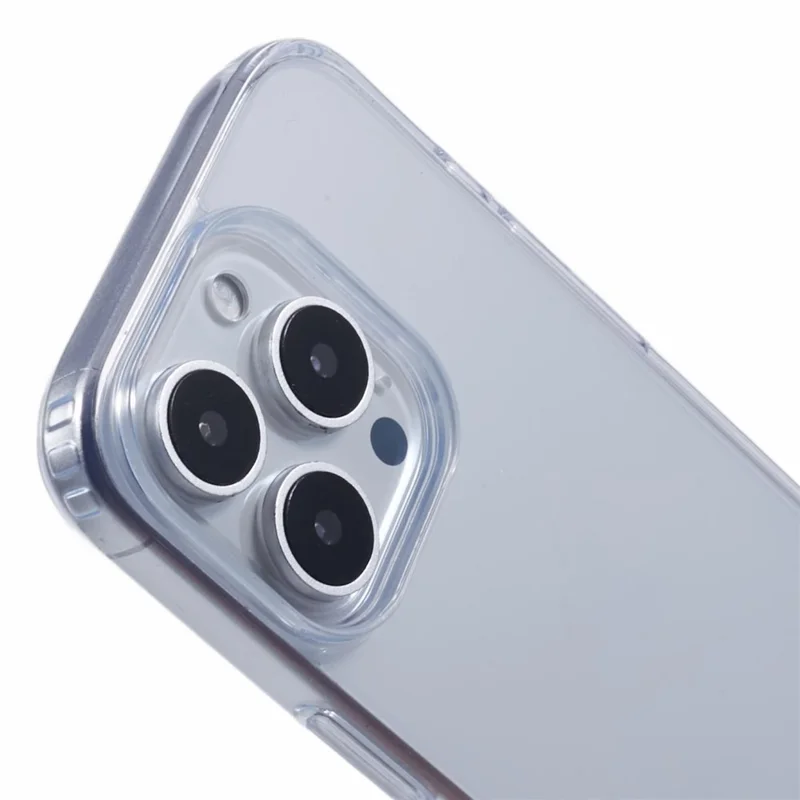 KIGC For iPhone 16 Pro Clear Case TPU+PC Protective Shockproof Phone Cover