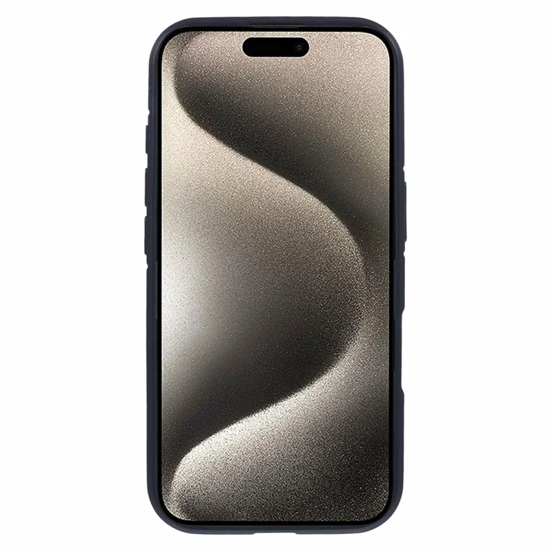 X-LEVEL For iPhone 16 Plus Case Compatible with MagSafe PC+TPU Matte Phone Cover - Black