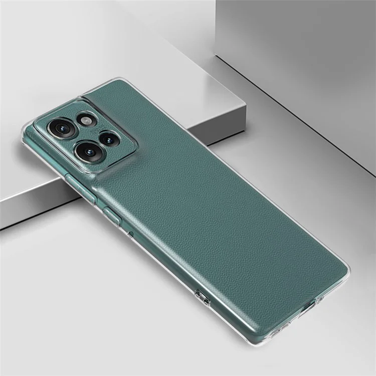 Für Motorola Edge 50 5G Case Ultra-Dünnes, flexibles TPU-Klar-Handy-Cover