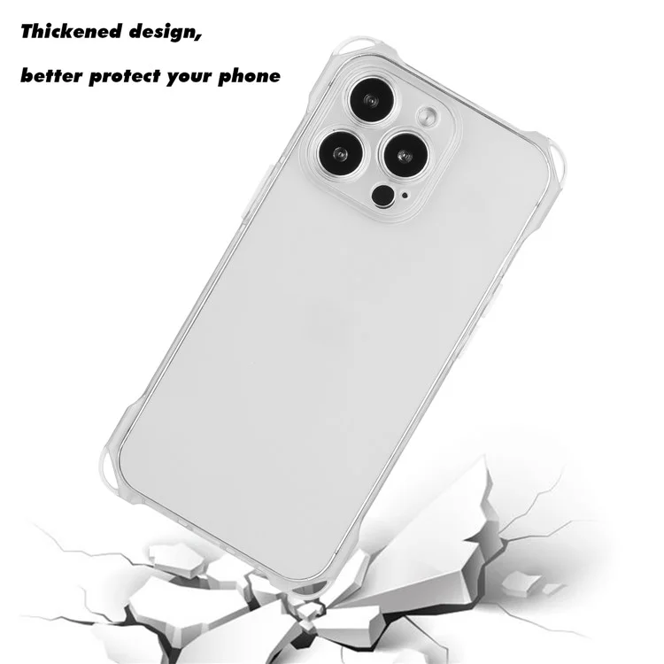 Pour L'iphone 16 Pro Max TPU TPU Couverture de Back-incroth Fours - Transparent