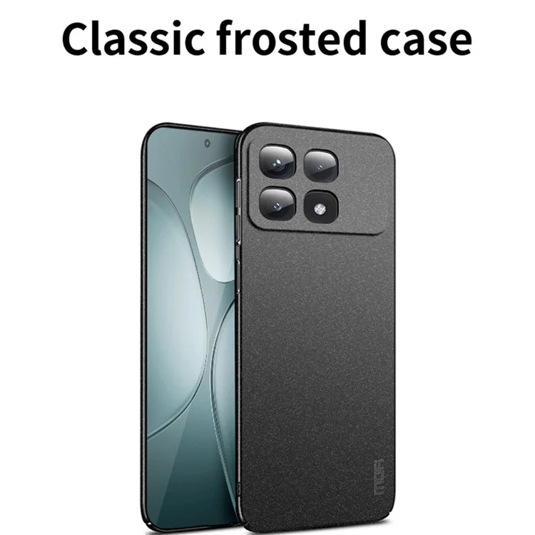 MOFI Shield Matte Series for Xiaomi Redmi K70 Ultra Case PC Phone Cover Slim Fit - Grey