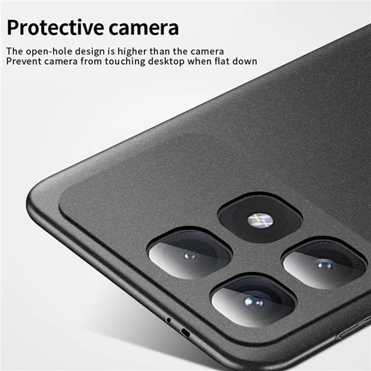 MOFI Shield Matte Series for Xiaomi Redmi K70 Ultra Case PC Phone Cover Slim Fit - Grey
