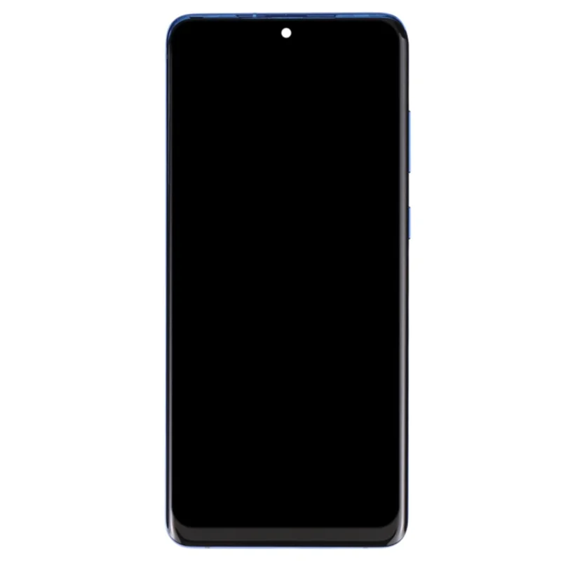 Para Samsung Galaxy S20 Más 5G G986 / S20 Plus 4G G985 6.7 Pulgadas OEM Grado S Pantalla AMOLED y Marco Digitizador + Marco (sin Logotipo) - Azul Oscuro