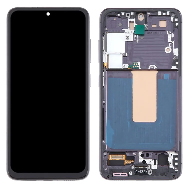 For Samsung Galaxy S23 S911 Grade C LCD Screen and Digitizer Assembly + Frame Part (TFT Technology) (Without Logo) - Black