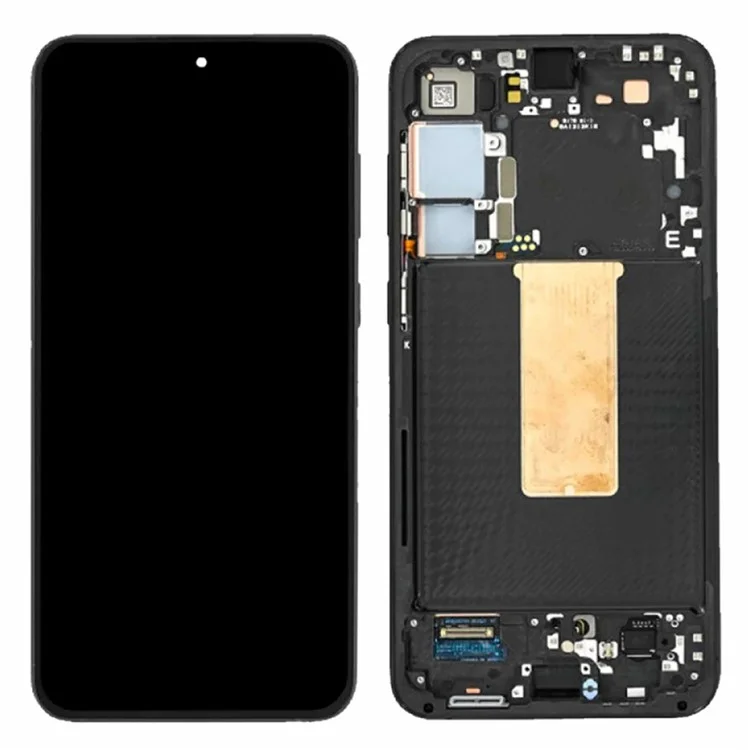 Pour Samsung Galaxy S23 + SM-S916 6,6 Pouces Écran AMOLED OEM de Grade S et Numérisateur + Cadre (sans Logo) - Noir
