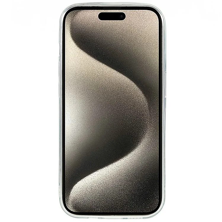 Para Iphone 16 Pro Case Starry Sky Sparkle Epoxy Epoxy Anti-Drop Tpu Telephip Cover - Verde