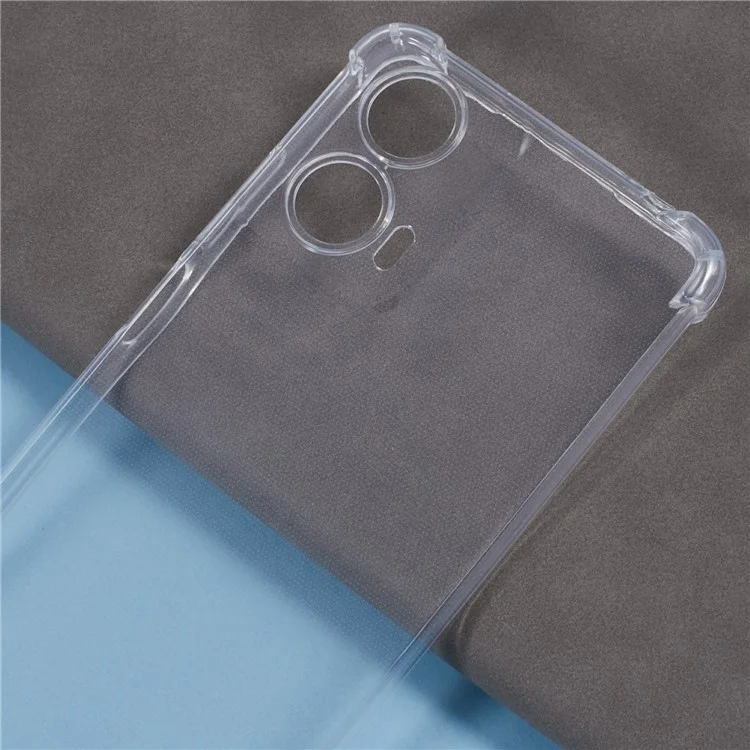 Pour Motorola Moto G24 4G Couvre Téléphonique de TPU Corner TPU Avec Longe