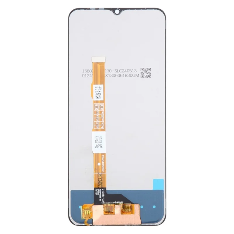 Część z ekranem LCD i zestawem digitizera klasy B do vivo Y54s (bez logotypu)