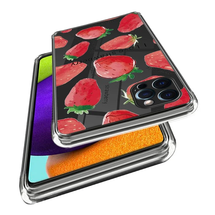 Per iPhone 16 Pro Max Case Pattern Printed Shockproof TPU Phone Cover - Fragola