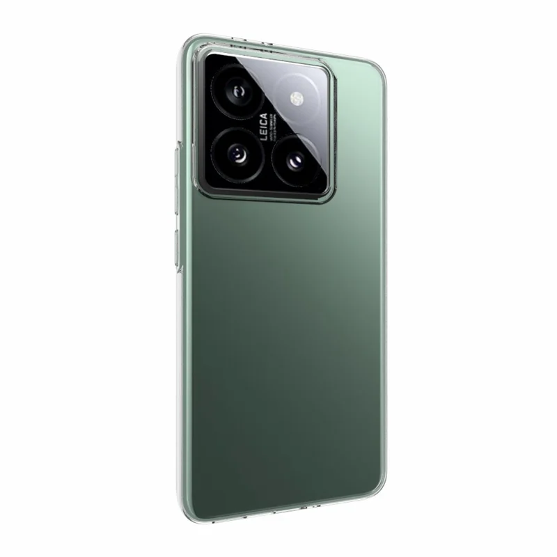 10 pièces / Paquet pour Xiaomi 14T Pro Étui transparent sans marque d'eau Couverture de protection TPU