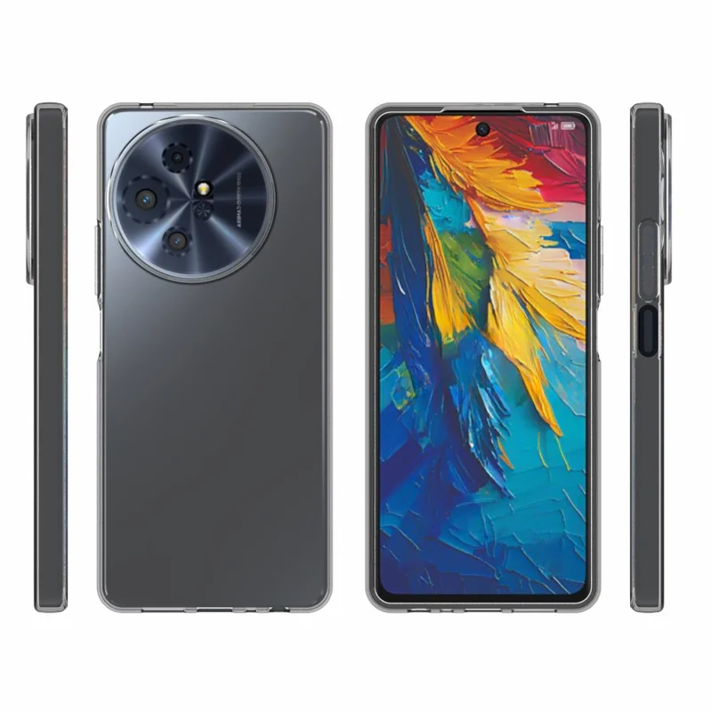 10Pcs / Pack For TCL 50 XL 5G / 50 XL Nxtpaper 5G Clear Case Watermark-Free TPU Protective Cover