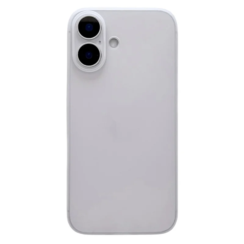 Para Iphone 16 Plus Case Anti-Drop Matte Hard PC Cover Cover - Transparente