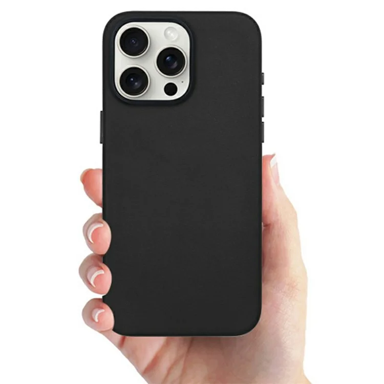 KZDOO Para la Caja de Iphone 16 Pro Compatible Con la Cubierta Del Teléfono a Prueba de Choques de Magsafe PU+PC - Titanio Gris