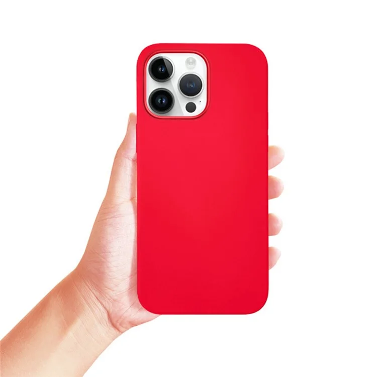 Kzdoo Intoat Для Iphone 16 Pro Case Food-Grade Liquid Silicone Shell Phone - Красный