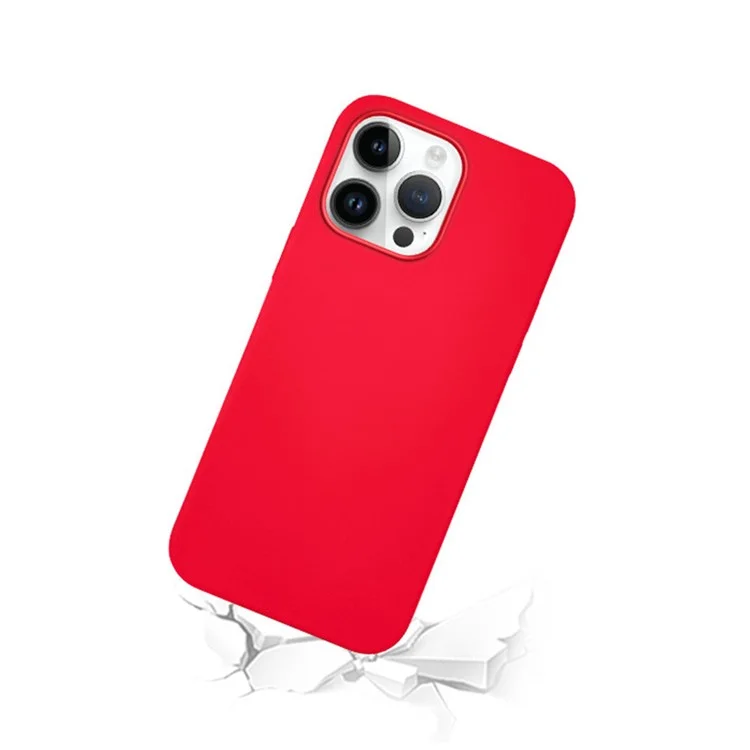 Kzdoo Intoat Для Iphone 16 Pro Case Food-Grade Liquid Silicone Shell Phone - Красный