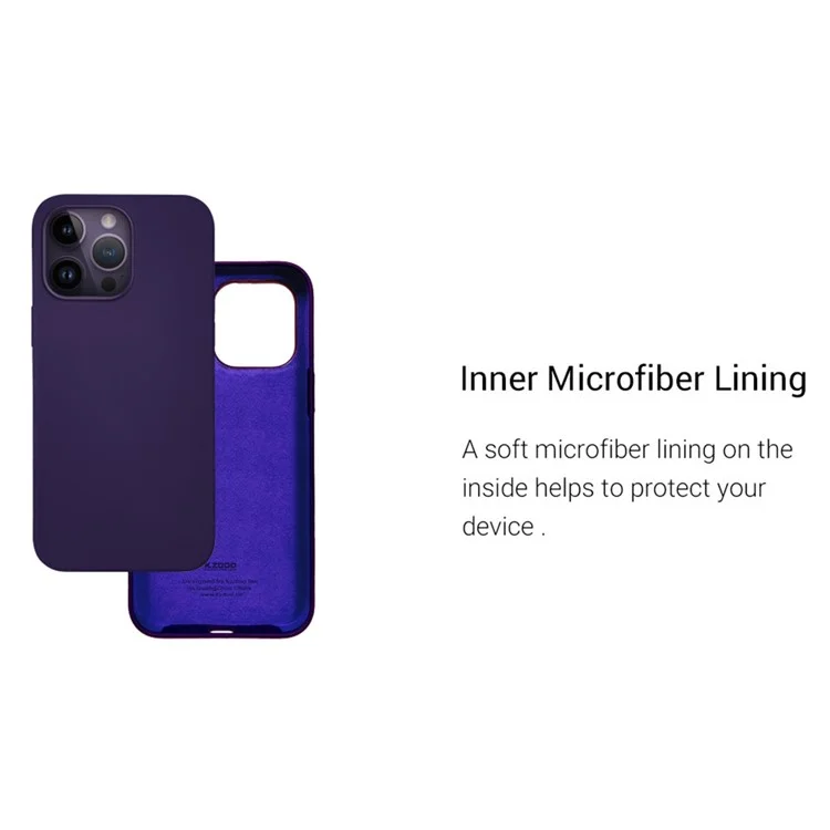 Kzdoo Intoat Для Iphone 16 Pro Case Food-Grade Liquid Silicone Shell Phone - Красный