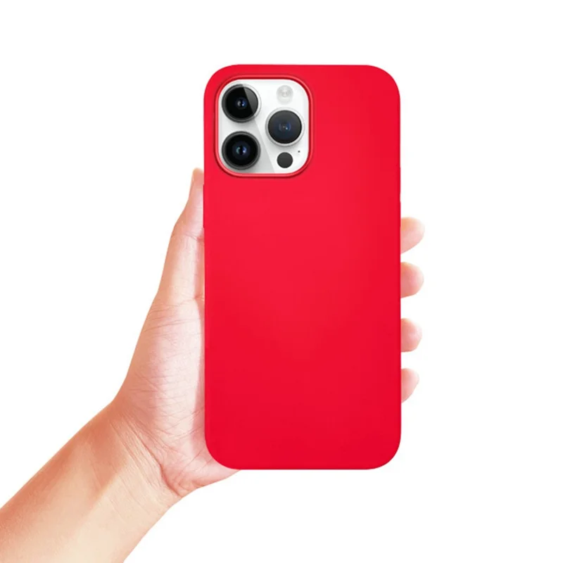 Kzdoo Incoat Для Iphone 16 Pro Max Case Food-Grade Liquid Silicone Phone Shell - Красный