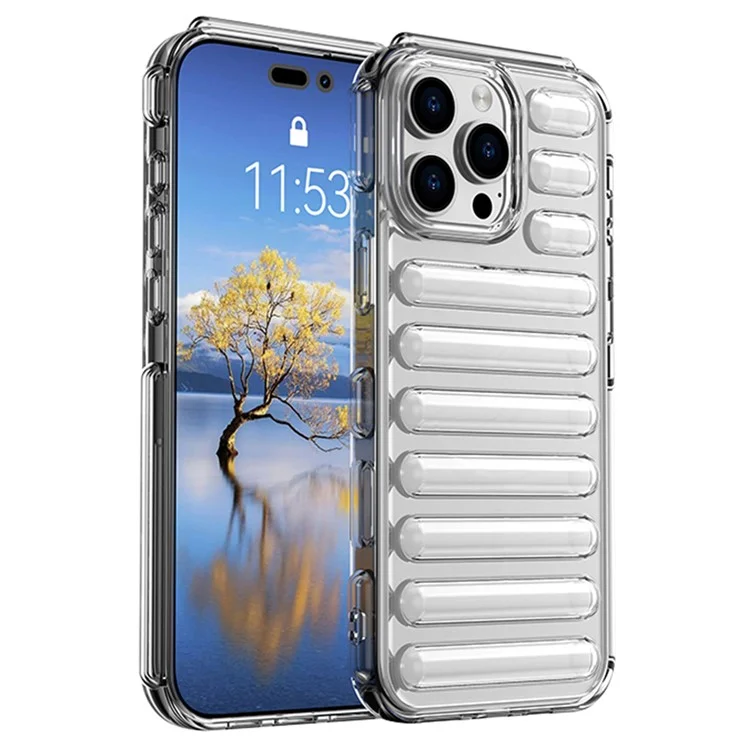 Série de Cápsulas Para Iphone 16 Pro Case Protetive TPU Cappo - Transparente