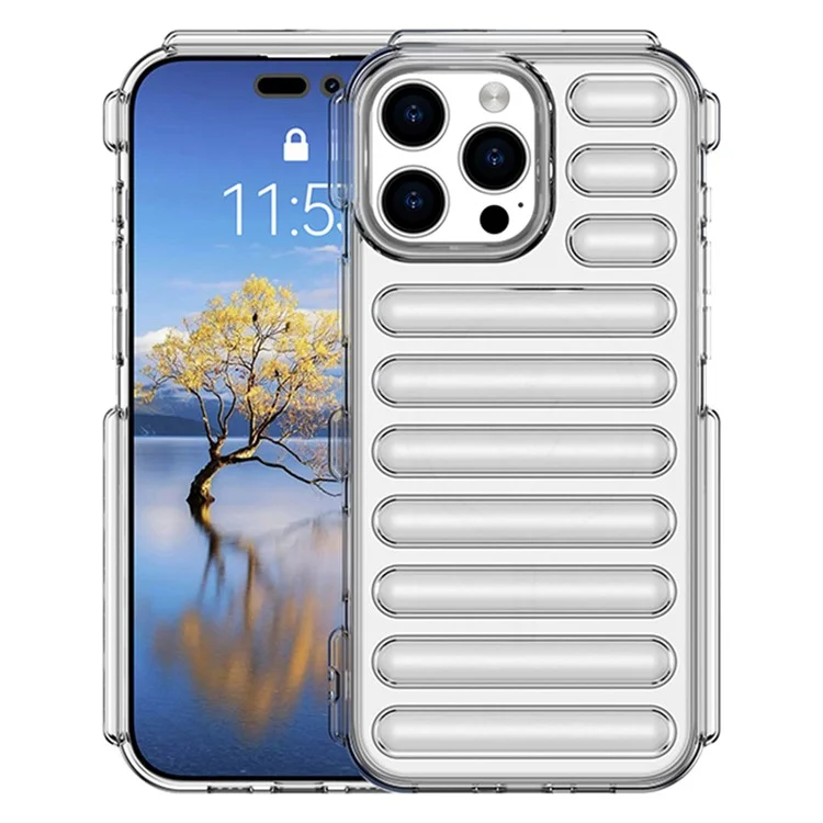Série de Cápsulas Para Iphone 16 Pro Case Protetive TPU Cappo - Transparente