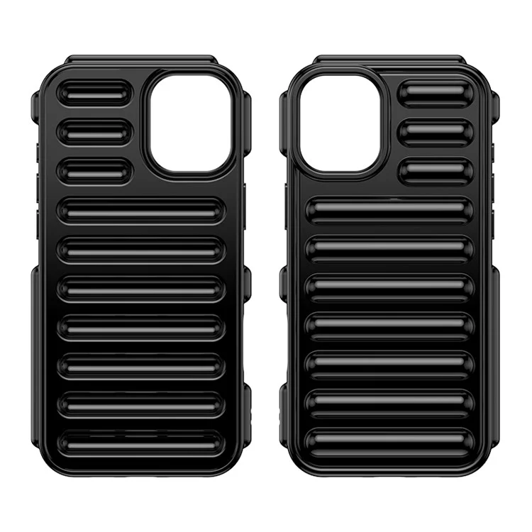 Capsule Series for iPhone 16 Case Protective TPU Phone Cover - Black