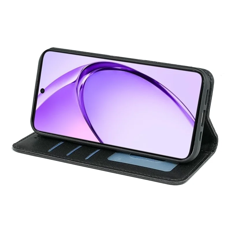 Pour Xiaomi Redmi K70 Ultra Wallet Phone Case de Téléphone à Carreaux Magnétiques Strong Modèle Imprimée Couverture de Court - Noir