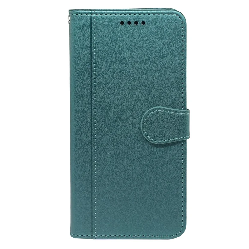 For Nothing CMF Phone 1 Wallet Case Magnetic Snap Leather Phone Cover with Strap - Green