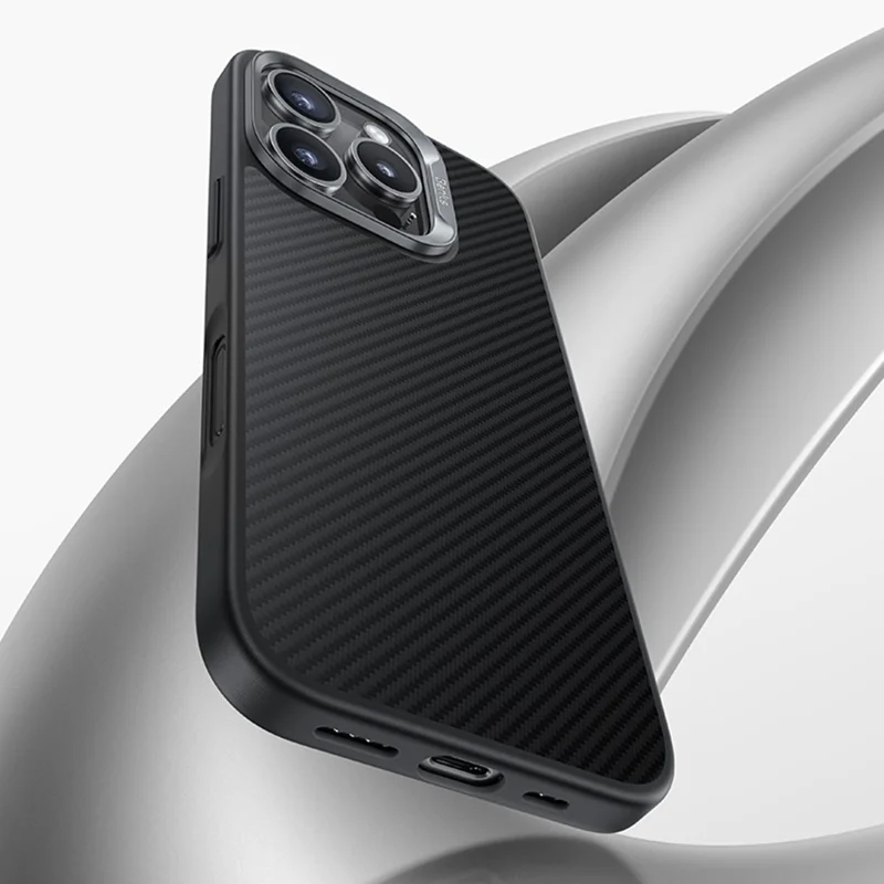 BENKS For iPhone 16 Pro Magnetic Case Kevlar Aramid Fiber+TPU Cover Compatible with MagSafe