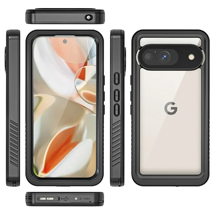 REDPEPPER FS Series для чехла Google Pixel 9 IP68 Водонепроницаемый прозрачная задняя панель Чехол для телефона