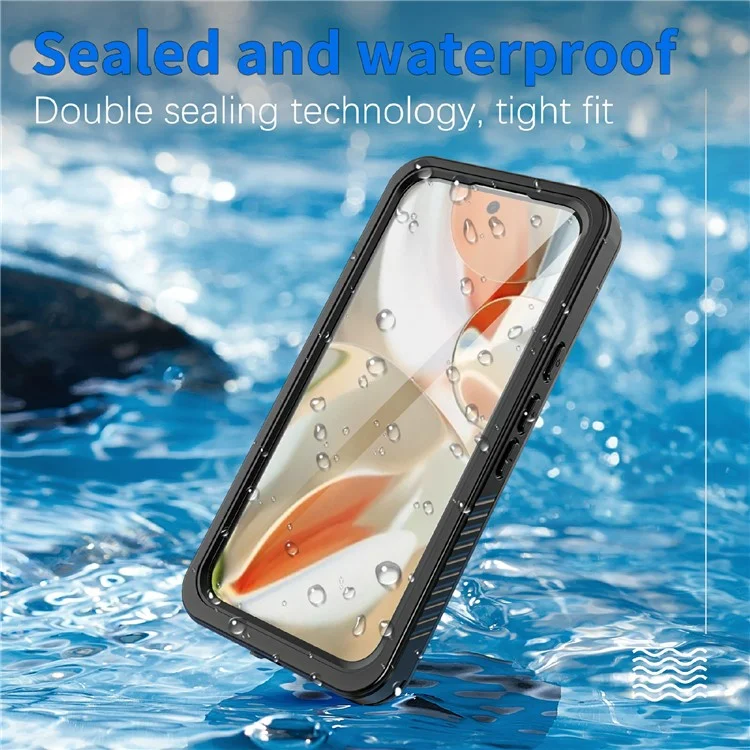REDPEPPER FS Series для чехла Google Pixel 9 IP68 Водонепроницаемый прозрачная задняя панель Чехол для телефона