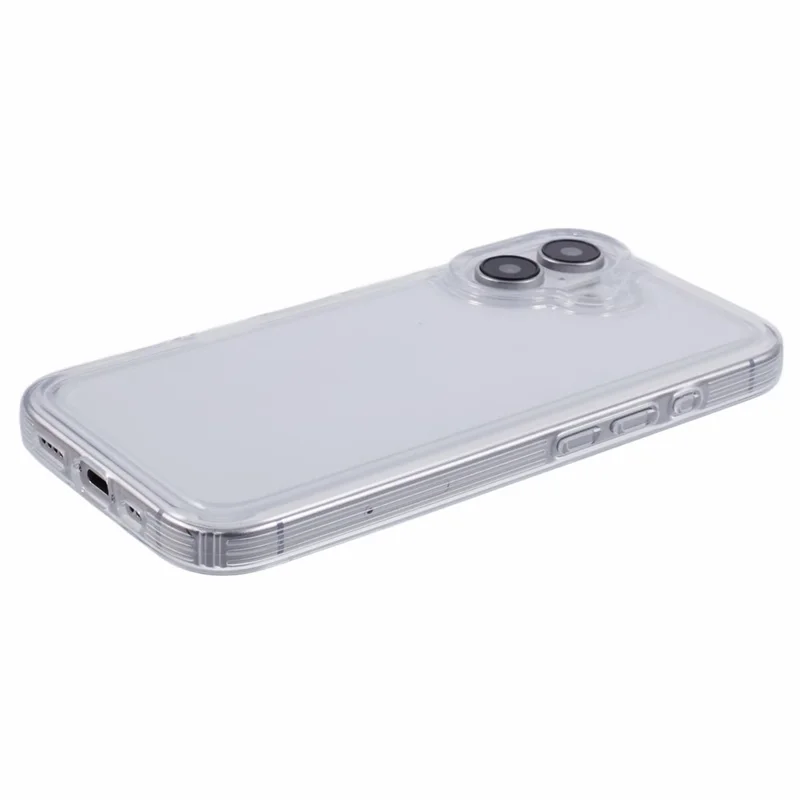 For iPhone 16 Plus Case Reinforced Corners TPU Clear Phone Cover