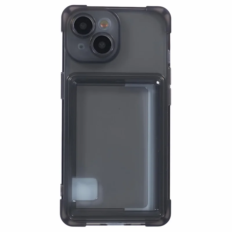 Per Iphone 14 Plus TPU Case Rinforzato Per Angoli Laterali Poping Coperchio Telefonico - Nero