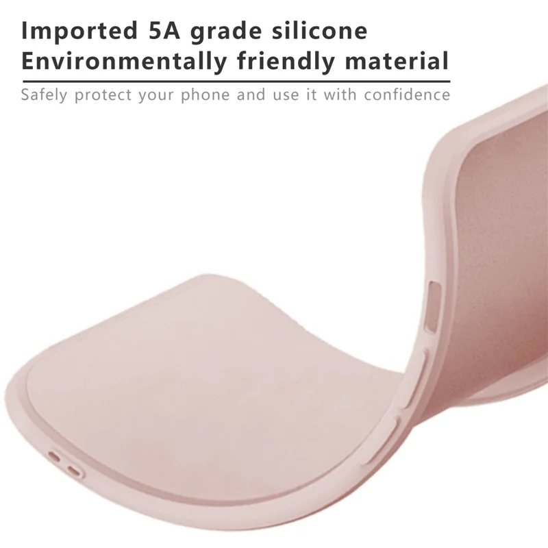 KALEBOL KLB-TPU003 For iPhone 15 Case Anti-Scratch Solid Color TPU Phone Cover - Pink