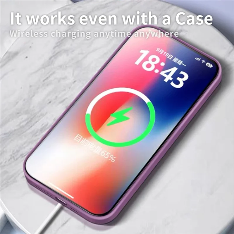 KALEBOL KLB-TPU003 til iPhone 15 Pro Case mod ridser, ensfarvet TPU-telefonbeskyttelse - Pink