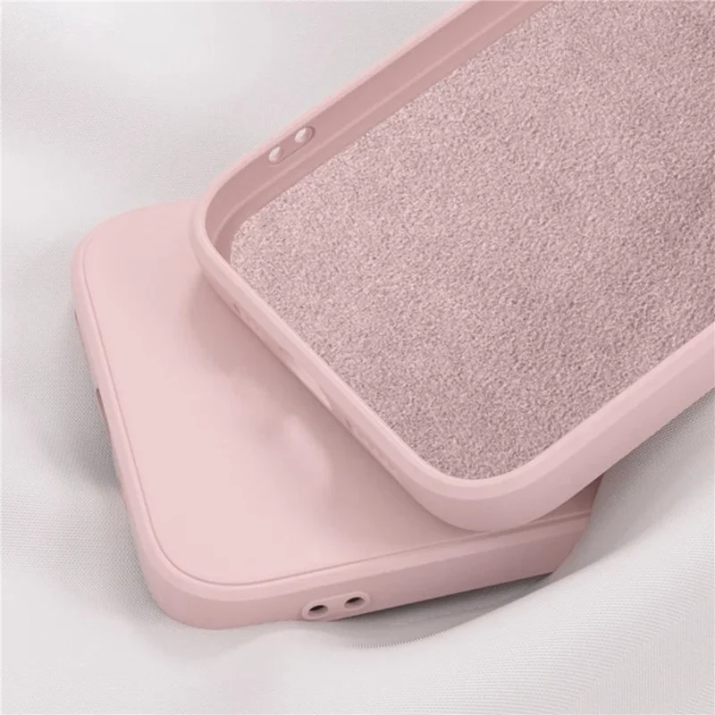 KALEBOL KLB-TPU003 til iPhone 15 Pro Case mod ridser, ensfarvet TPU-telefonbeskyttelse - Pink
