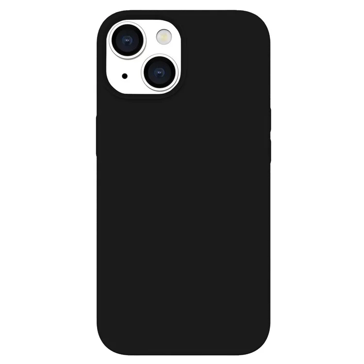 Kalebol Klb-ytgj001 Для Iphone 14 Case Solid Color Жидкий Силикон+pc Phone Cover - Черный