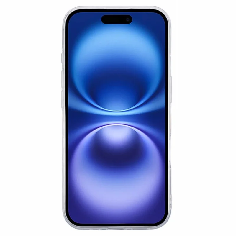 For iPhone 16 Plus Case Floating Quicksand Pattern Soft TPU Back Cover - Universe