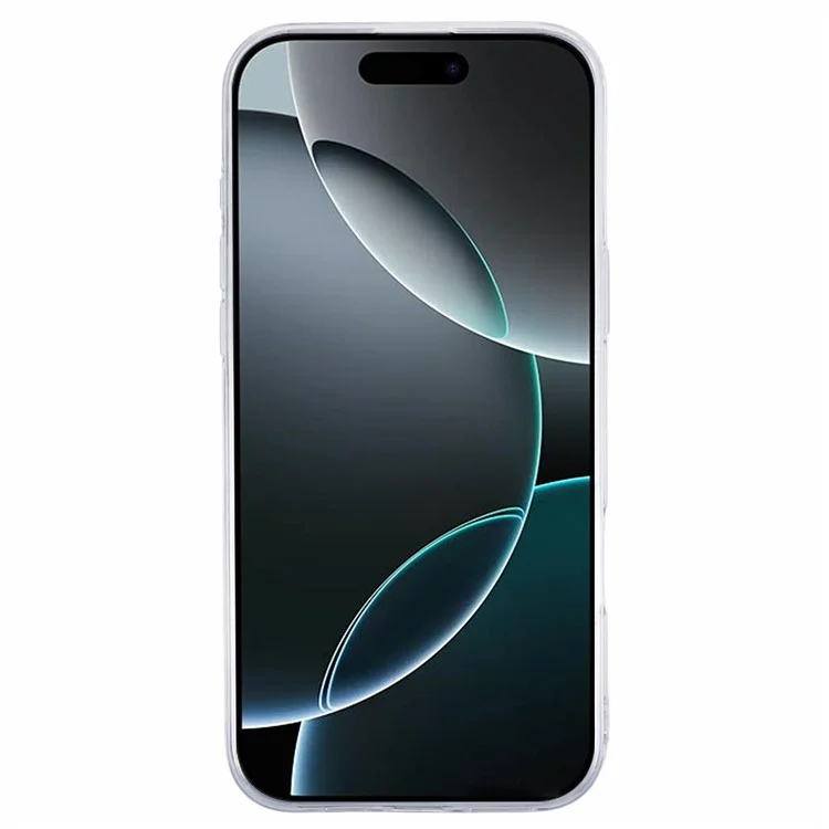 Для Iphone 16 Pro Case Floating Quicksand Pattern Soft Tpu Back Cover - Обувь на Высоком Каблуке