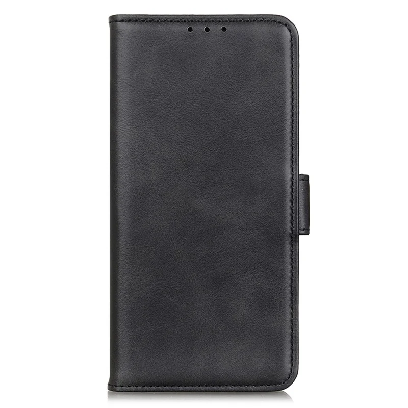 Für Xiaomi Redmi 14c 4G Hülle Stand Cowide Textur PU Leder Telefonabdeckung - Schwarz