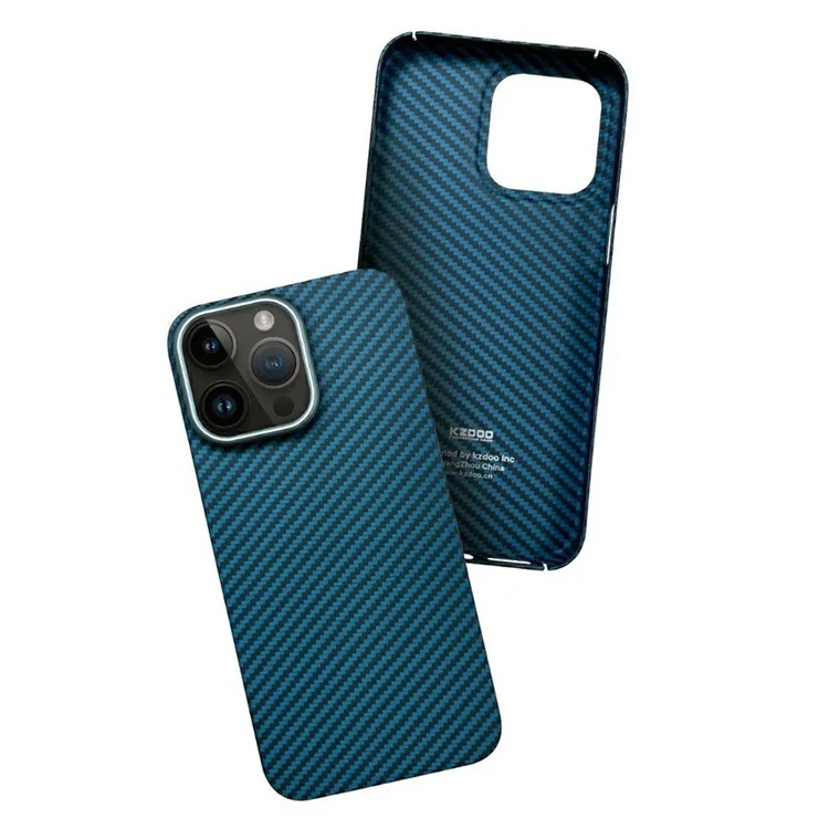 Kzdoo Для Iphone 16 Pro Case Aramid Fiber Antipplop Phone Cople - Зеленый