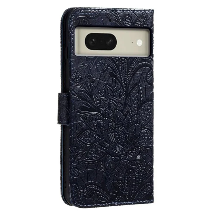Для Google Pixel 8 Case Lace Flowers - Черный