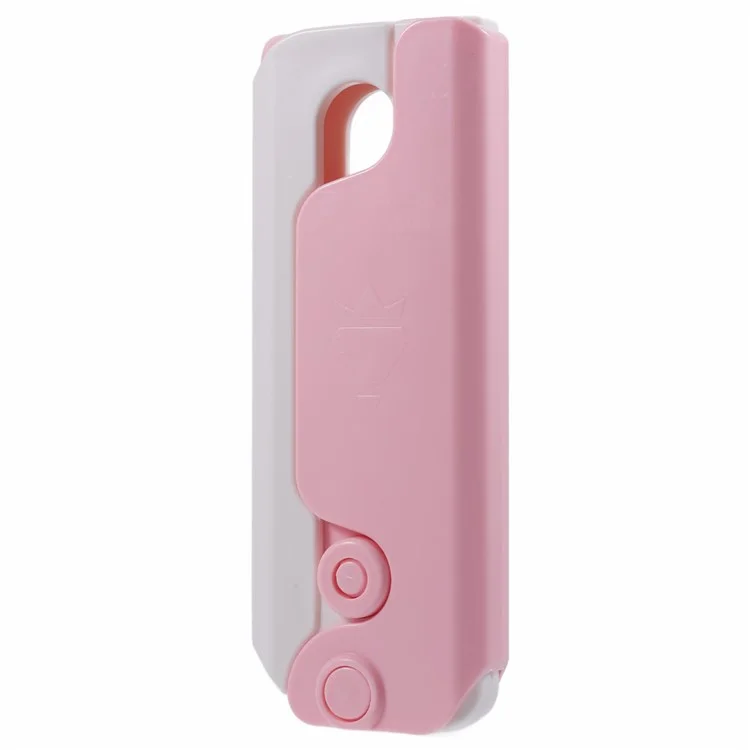 Universal Phone Case Giant Carrot Knife ABS Phone Cover Stress Relieving Toy - Pink+White