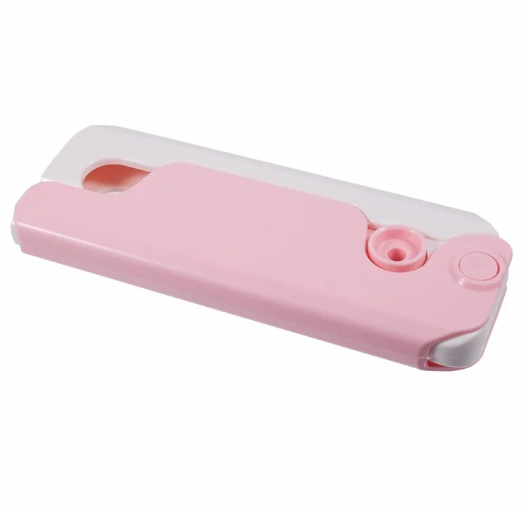 Universal Phone Case Giant Carrot Knife ABS Phone Cover Stress Relieving Toy - Pink+White