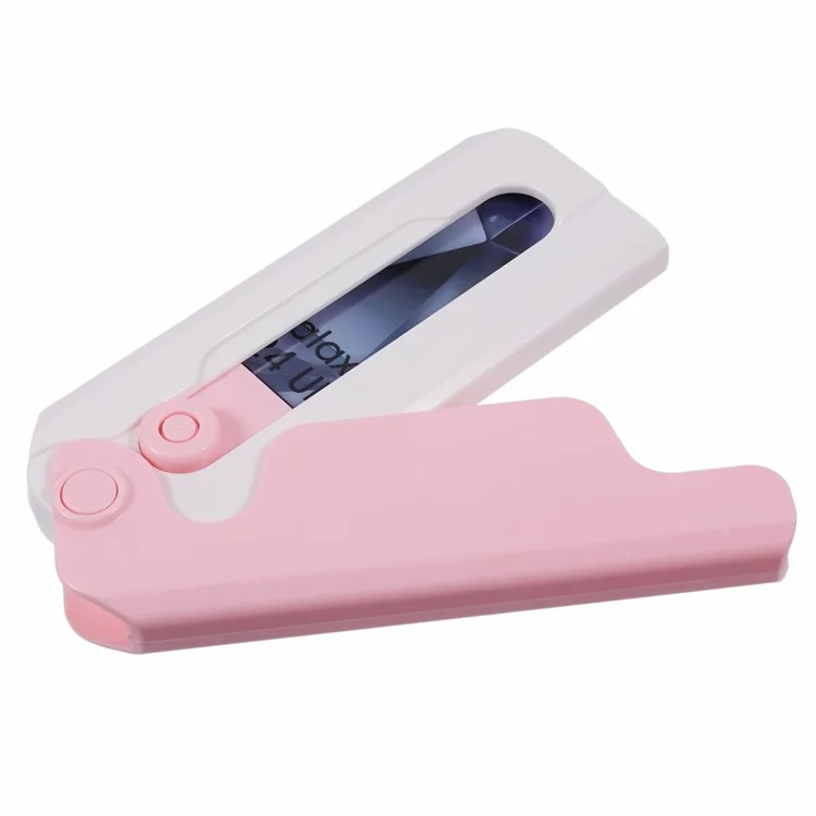 Universal Phone Case Giant Carrot Knife ABS Phone Cover Stress Relieving Toy - Pink+White