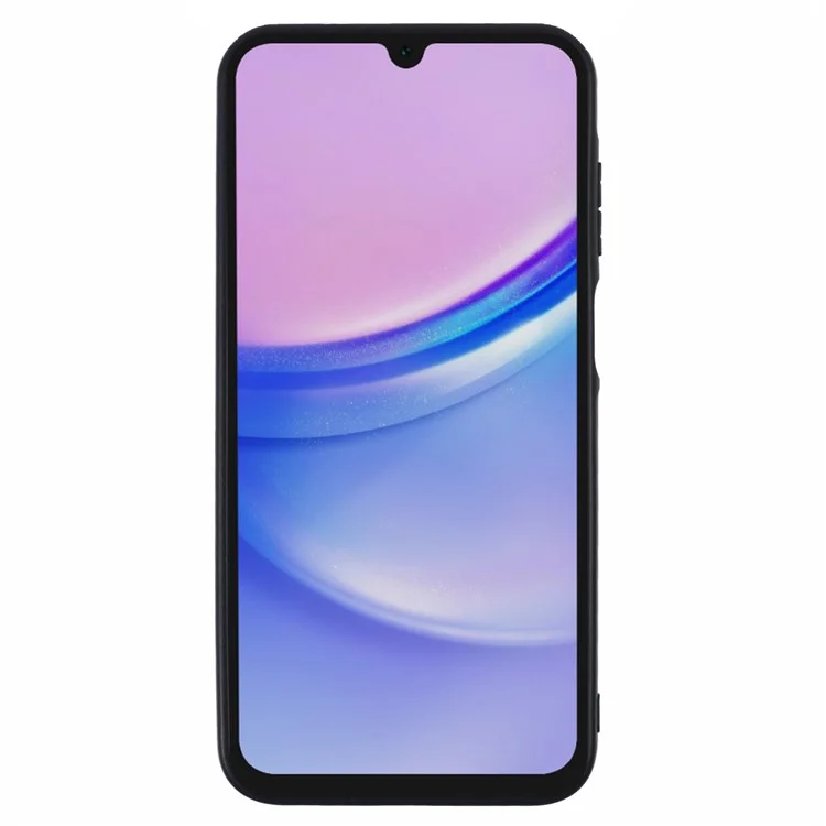 Pour Samsung Galaxy A25 5G (global) (161,0 x 76,5 x 8,3 Mm) Case de Téléphone Rhombus Adhesive Carte Sac Avec Blocage RFID Kickstand - Noir